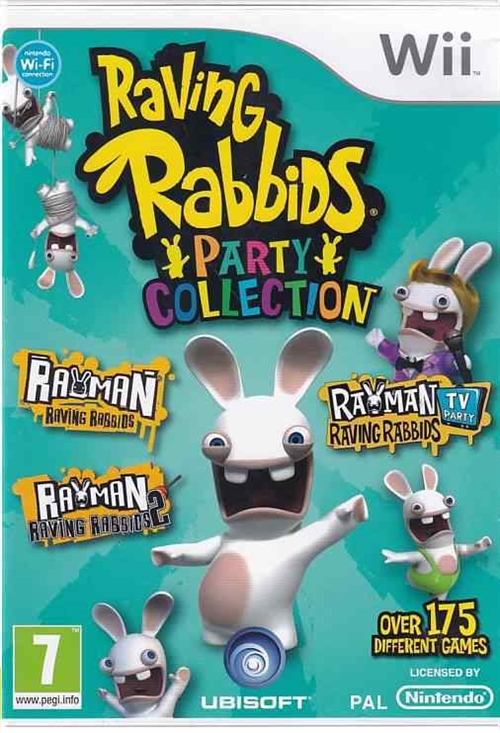 Raving Rabbids Party Collection - Nintendo Wii (B Grade) (Genbrug)